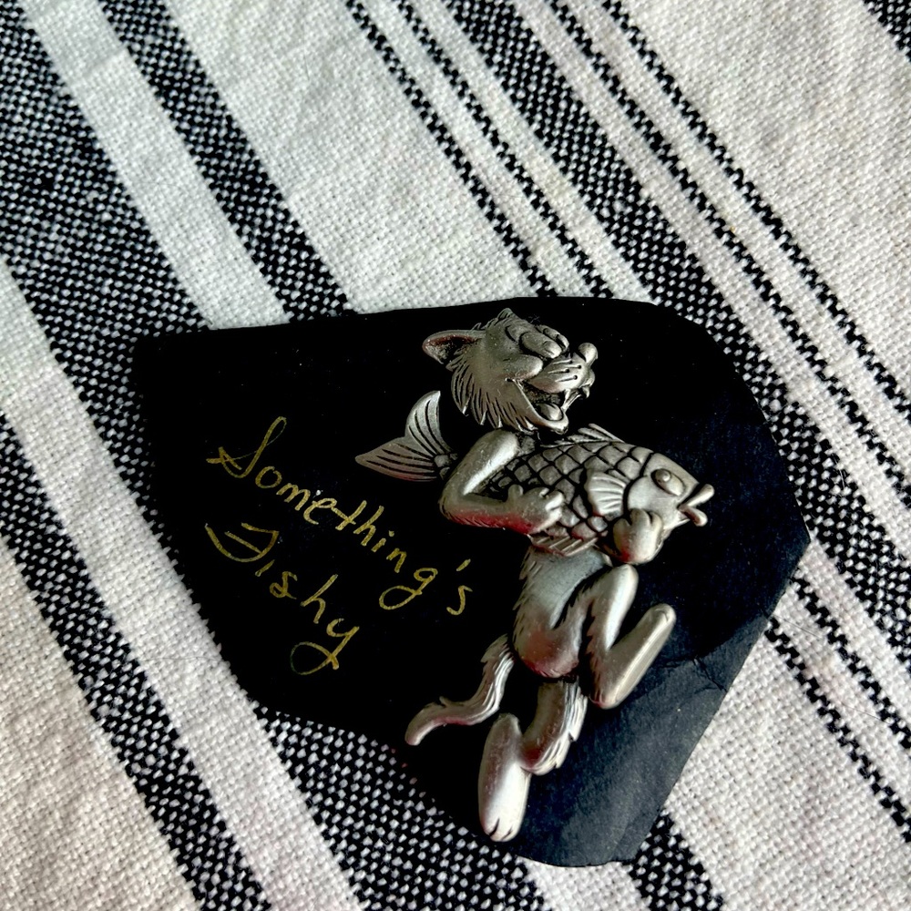 Metal Cat Pin!